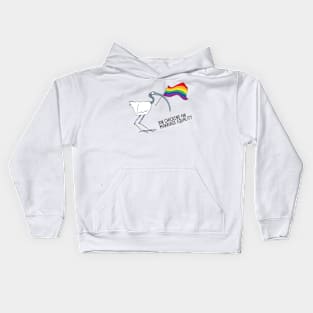 Bin chickens for Marriage Equality Kids Hoodie